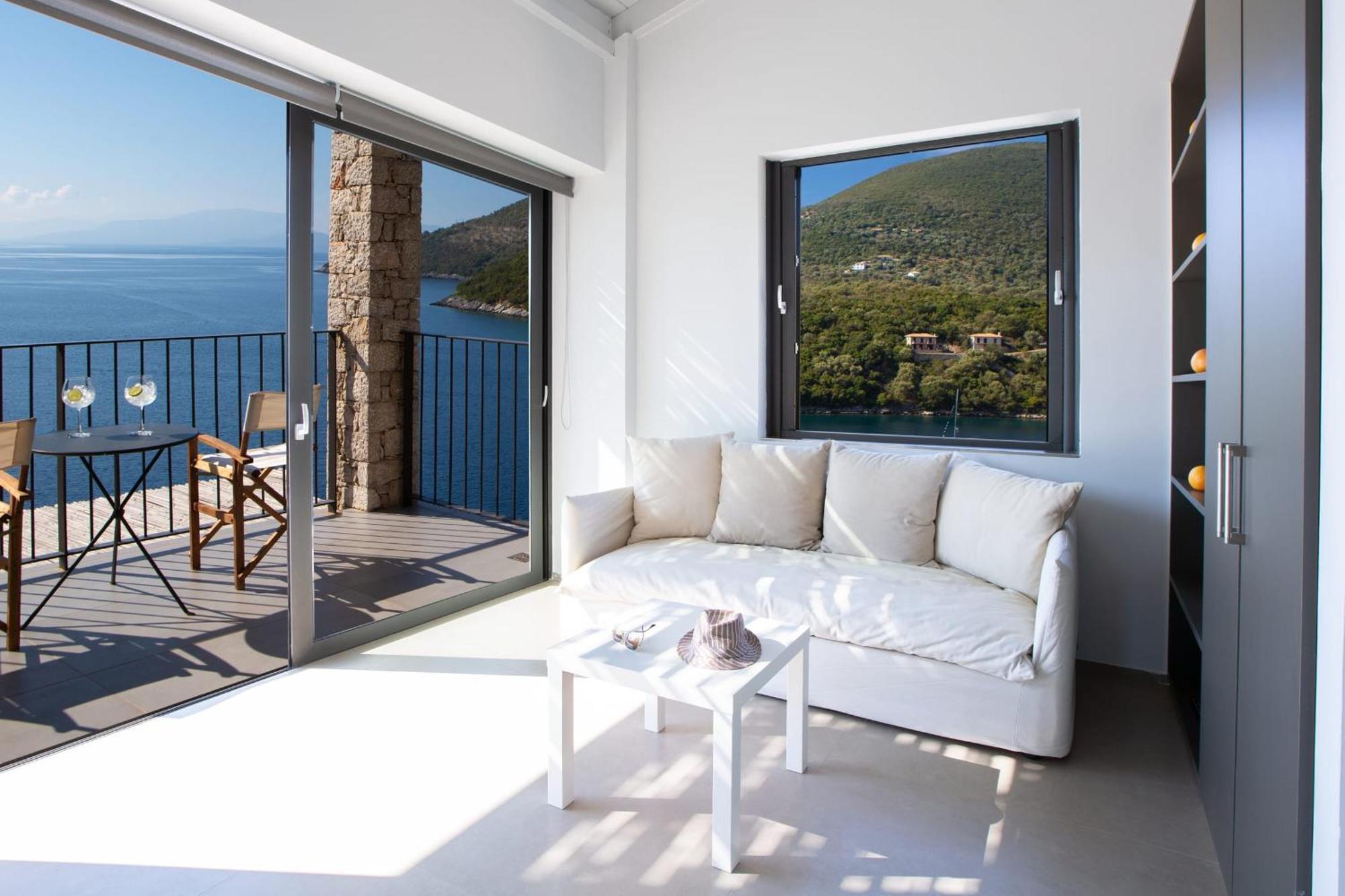 Villa Kalamos - Modern Villa In Sivota Bay With Direct Access To Sea Exterior foto